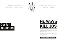 Tablet Screenshot of killjoss.com